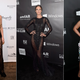 Illustration for article titled Boobs, Shoulders, Sequins Rihanna at the AmfAR Gala in L.A.